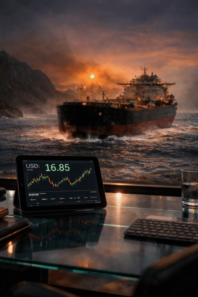 Oil, Iran, US Dollar, Rand, Imports