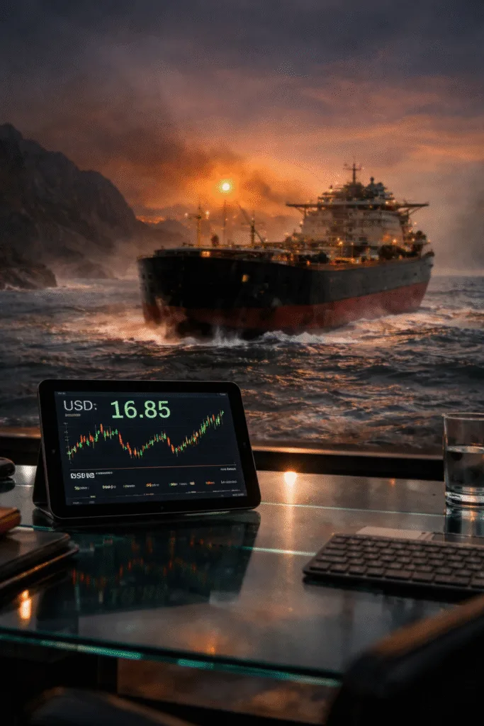 Oil, Iran, US Dollar, Rand, Imports